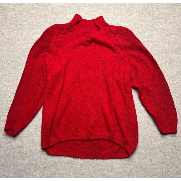 Maggie Lawrence Sweaters - Vintage Maggie Lawrence Collection Red Knit Long sleeve Acrylic Sweater 18/20